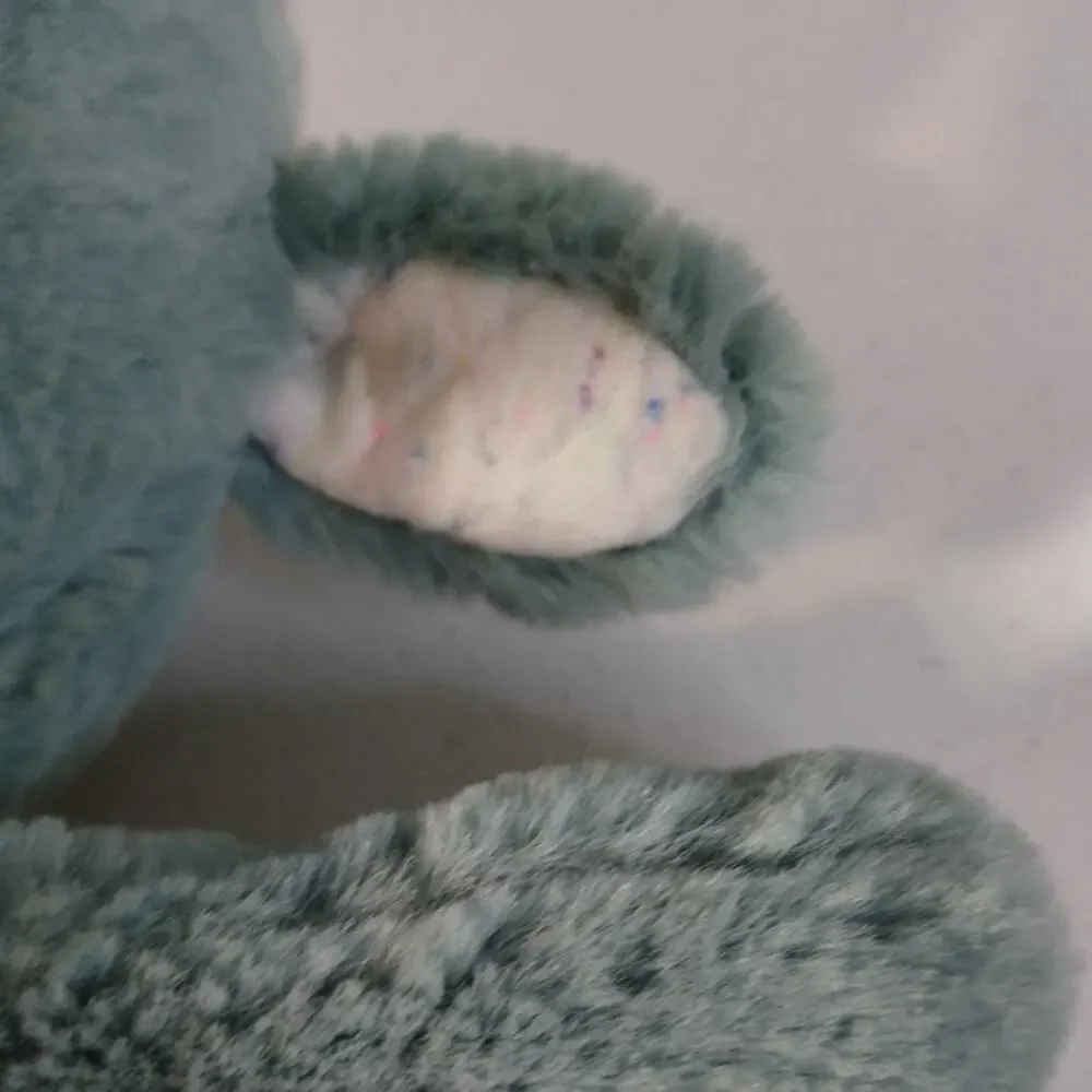 GUND Baby Oh So Snuggly Hippo Hippopotamus Large Plush Stuffed Animal Teal 12.5